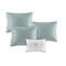 Farmhouse Quilted Teal Seafoam Blue Daybed Set 6 Piece Reversible